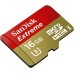SanDisk Extreme 16GB UHS-I/U3 Micro SDHC Memory Card